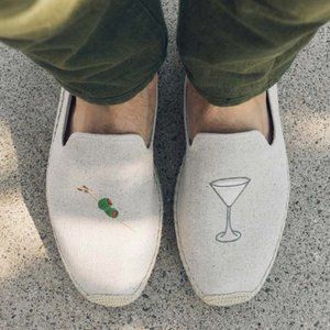 Men’s Soludos Dry Martini Smoking Slipper 9.5